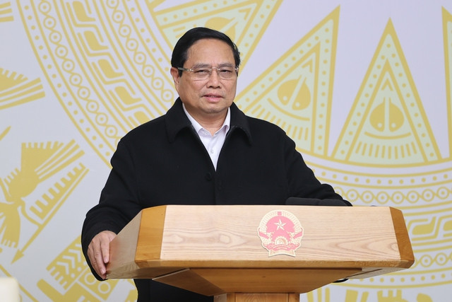 Thủ tướng Phạm Minh Chính phát biểu tại phiên họp. Ảnh: Nhật Bắc Thủ tướng Phạm Minh Chính phát biểu tại phiên họp. Ảnh: Nhật Bắc