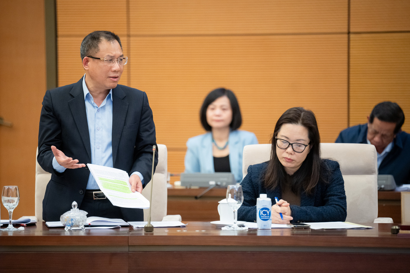 Phó Tổng Giám đốc Bảo hiểm Xã hội Việt Nam Lê Hùng Sơn. Ảnh: QH