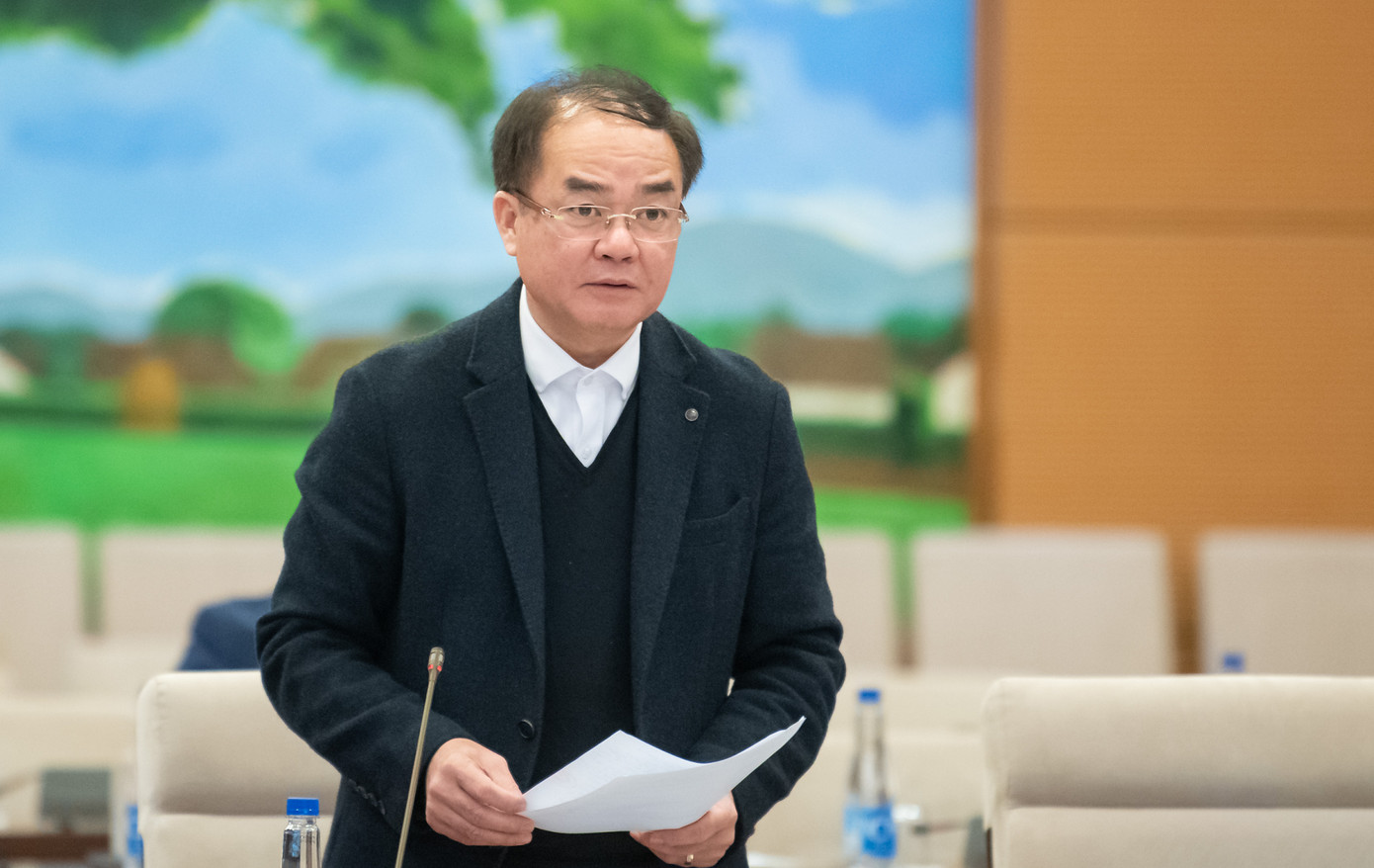 Thứ trưởng Bộ Nội vụ Vũ Chiến Thắng. Ảnh: QH.