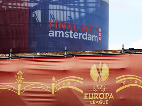 Amsterdam Arena đã sẵn sàng cho đêm chung kết Europa League. Amsterdam Arena đã sẵn sàng cho đêm chung kết Europa League