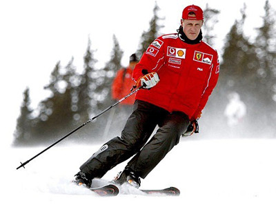 Schumacher có đam mê với môn thể thao trượt tuyết (Nguồn: Rex Feature). Schumacher có đam mê với môn thể thao trượt tuyết (Nguồn: Rex Feature)