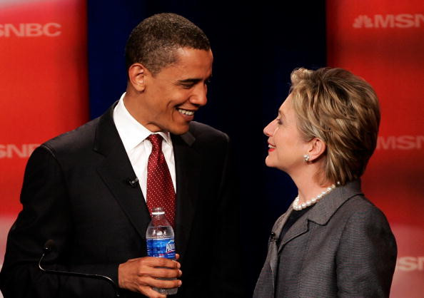 Tổng thống Mỹ Barack Obama và ngoại trưởng Hillary Clinton