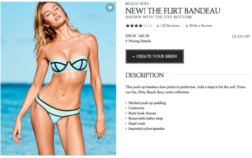 Cận cảnh bikini siêu gợi cảm bị tố hàng nhái của Victoria’s Secret ảnh 1