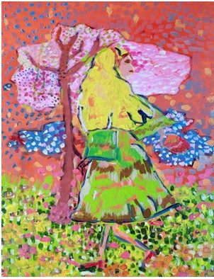 10 tuổi, 5 năm vẽ và triển lãm cá nhân ảnh 4