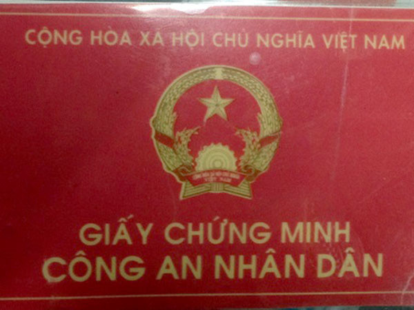 Giấy CMT được Hải làm giả