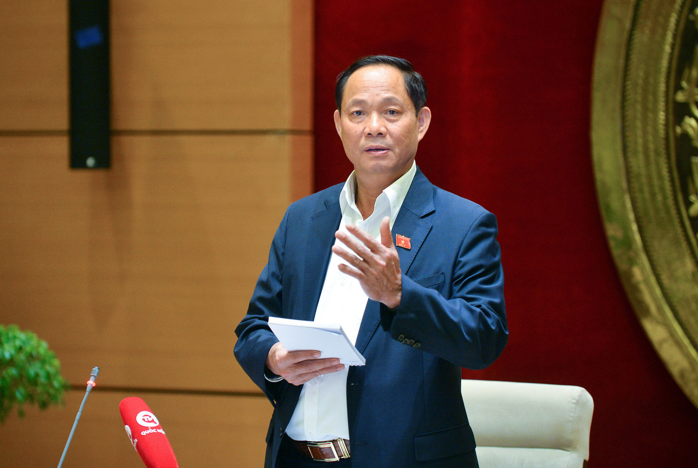 Thượng tướng Trần Quang Phương, Phó Chủ tịch Quốc hội. Ảnh: QH