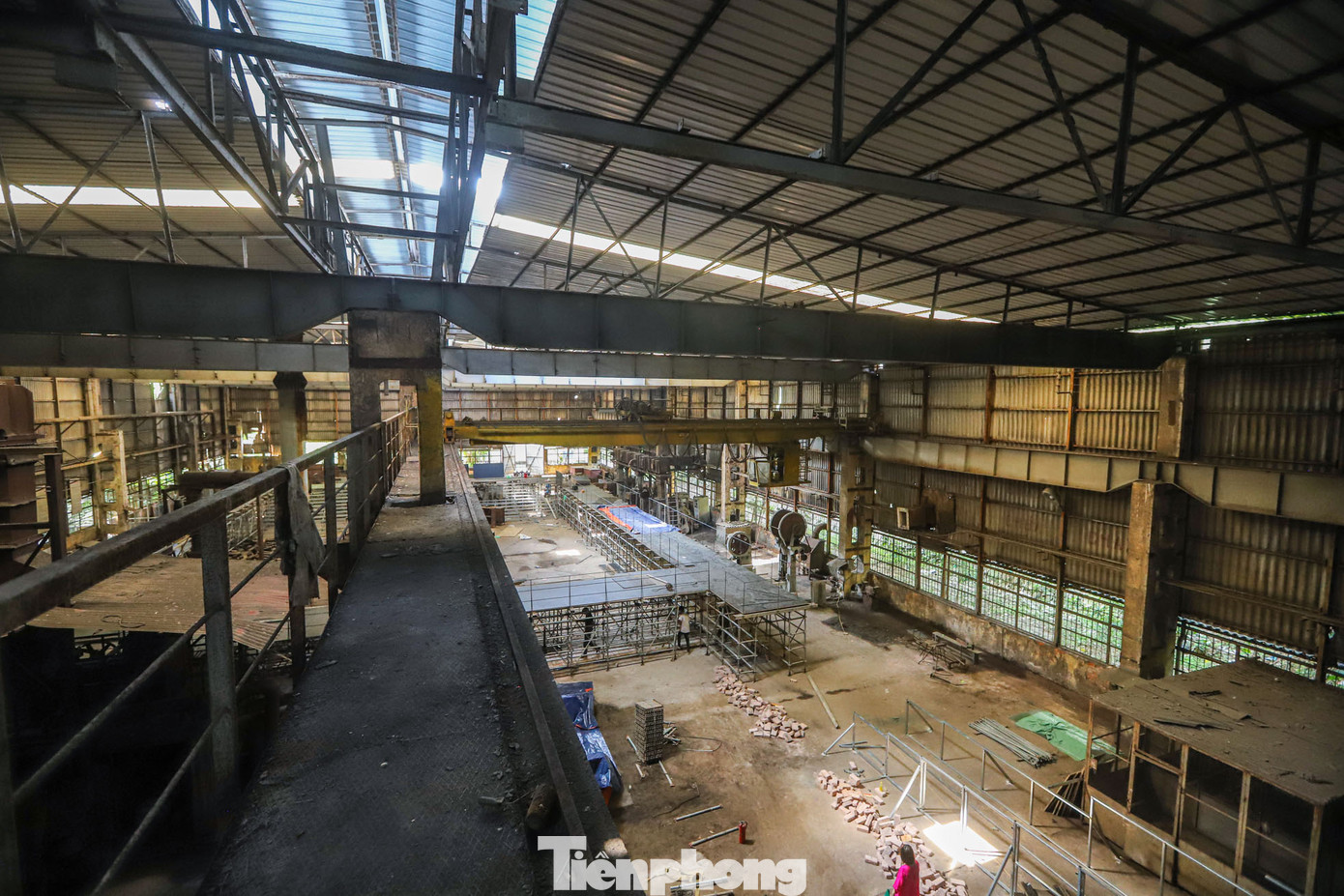 Nhà máy xe lửa Gia Lâm có tổng diện tích 20 ha