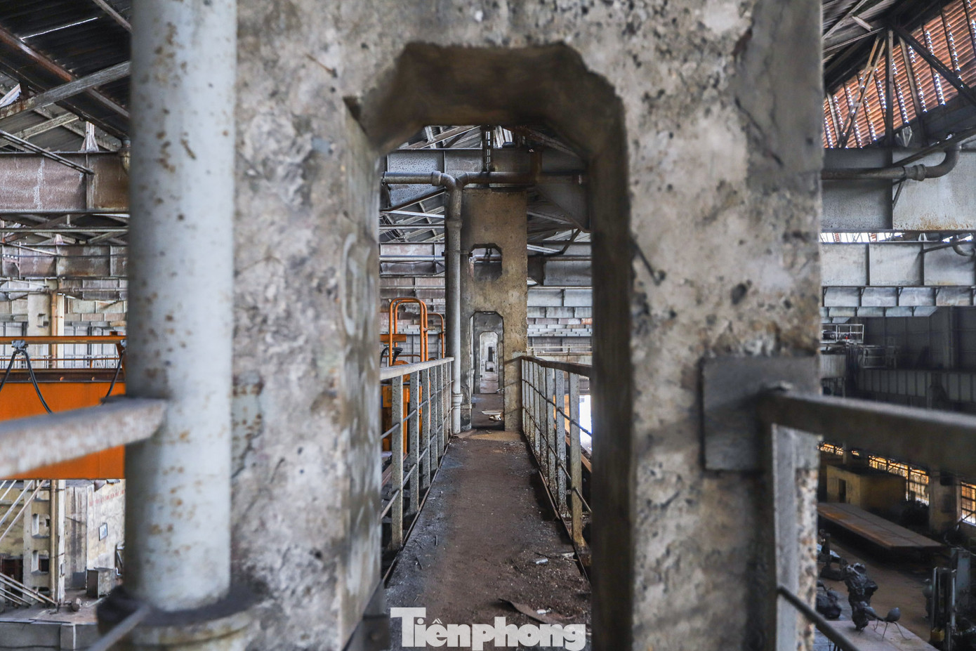 Nhiều máy đã hoen gỉ, xuống cấp.