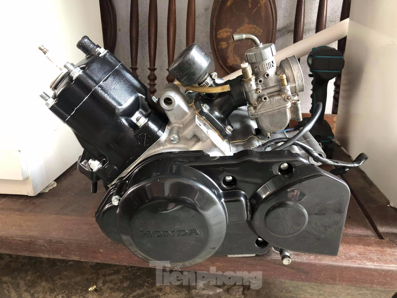 Động cơ đến từ Honda là thứ cung cấp sức mạnh cho cỗ máy này.