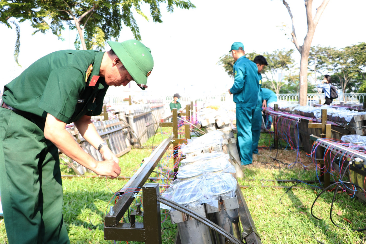 Pháo hoa rực sáng đón năm mới 2020 ảnh 64