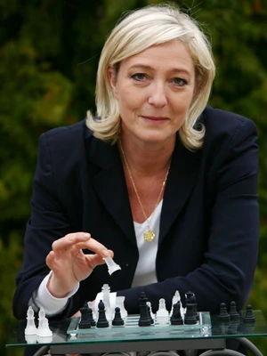 Bà Marine Le Pen: Tôi sẽ bỏ phiếu trắng