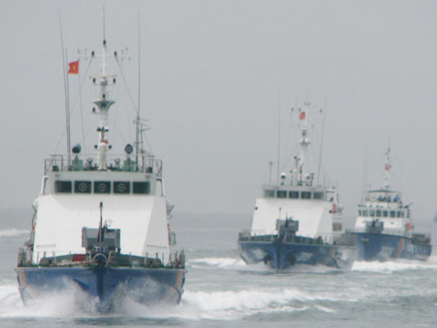 Biên đội tàu CSB tuần tra bảo vệ chủ quyền