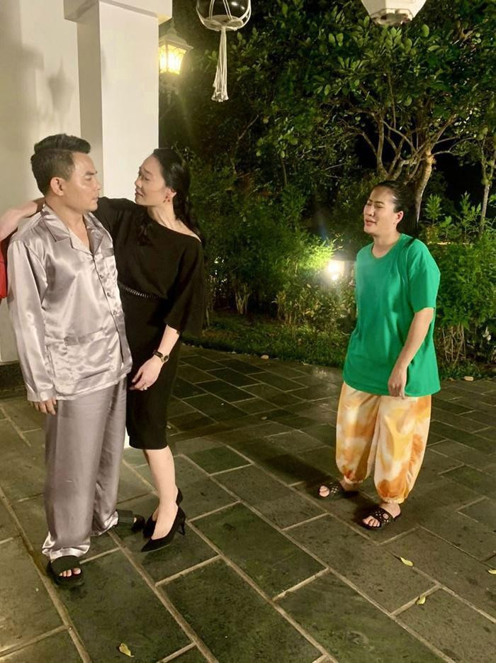 Nữ diễn viên Minh Cúc rất đầu tư cho vai diễn của mình.