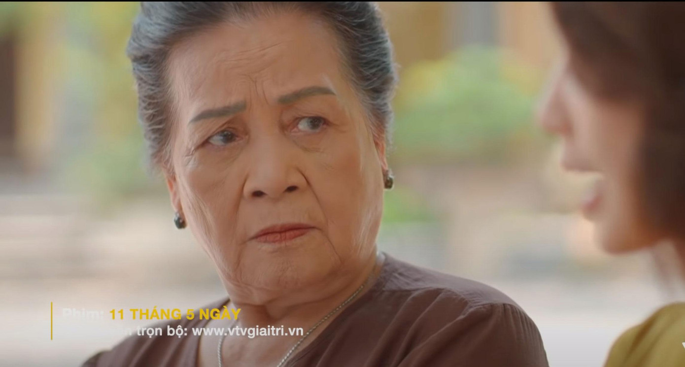 NSND Ngọc Lan trong phim "11 tháng 5 ngày".