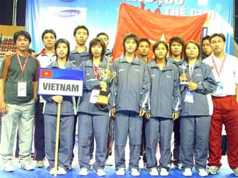 Tuyển taekwondo trẻ Việt Nam - Ảnh từ Internet