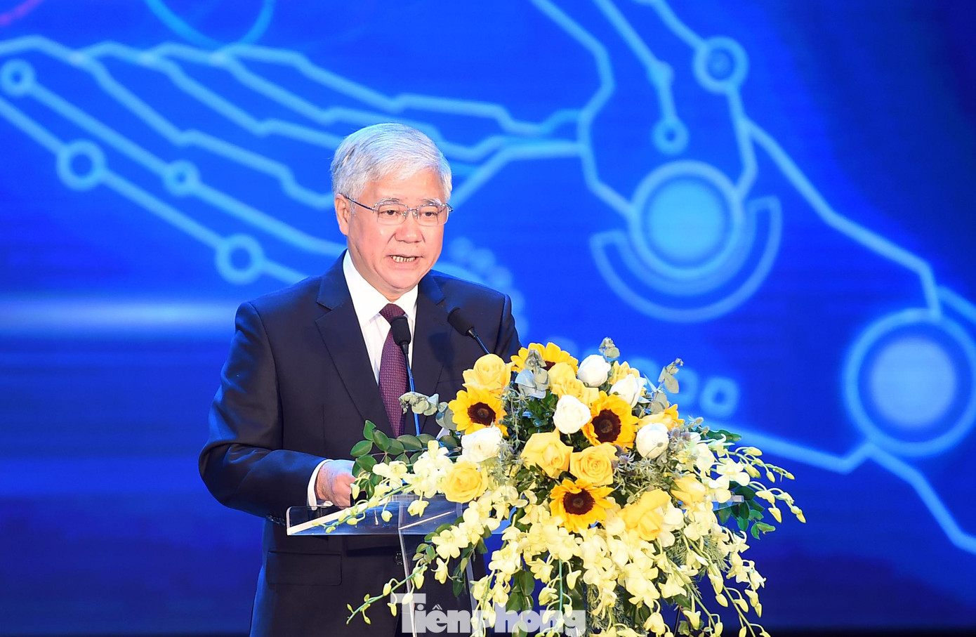 Ông Đỗ Văn Chiến phát biểu tại chương trình. Ảnh: Xuân Tùng Ông Đỗ Văn Chiến phát biểu tại chương trình. Ảnh: Xuân Tùng