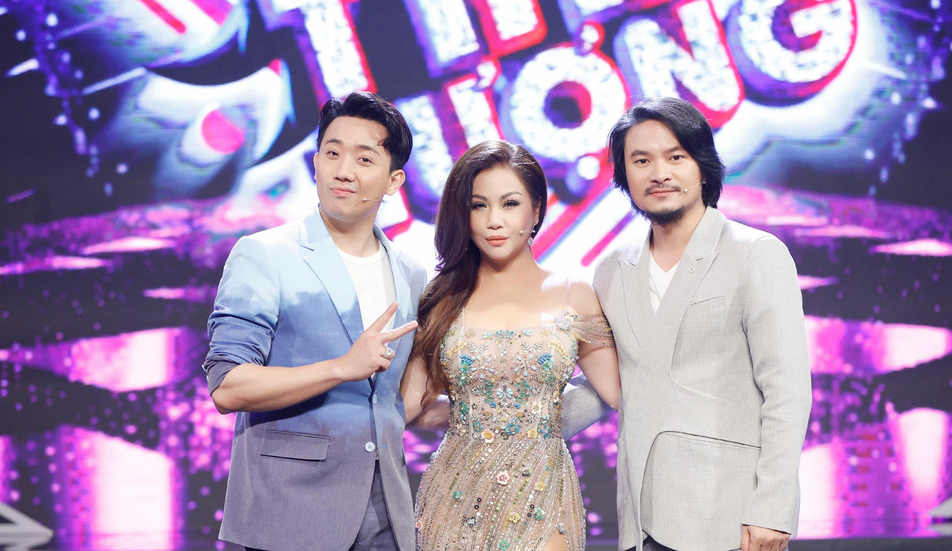 Bộ ba giám khảo Trấn Thành, Minh Tuyết và Hoàng Nhật Nam.