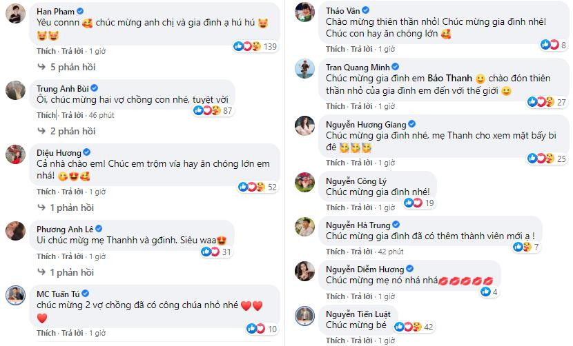 Dàn nghệ sĩ đồng loạt gửi lời chúc mừng đến nữ diễn viên. Dàn nghệ sĩ đồng loạt gửi lời chúc mừng đến nữ diễn viên.