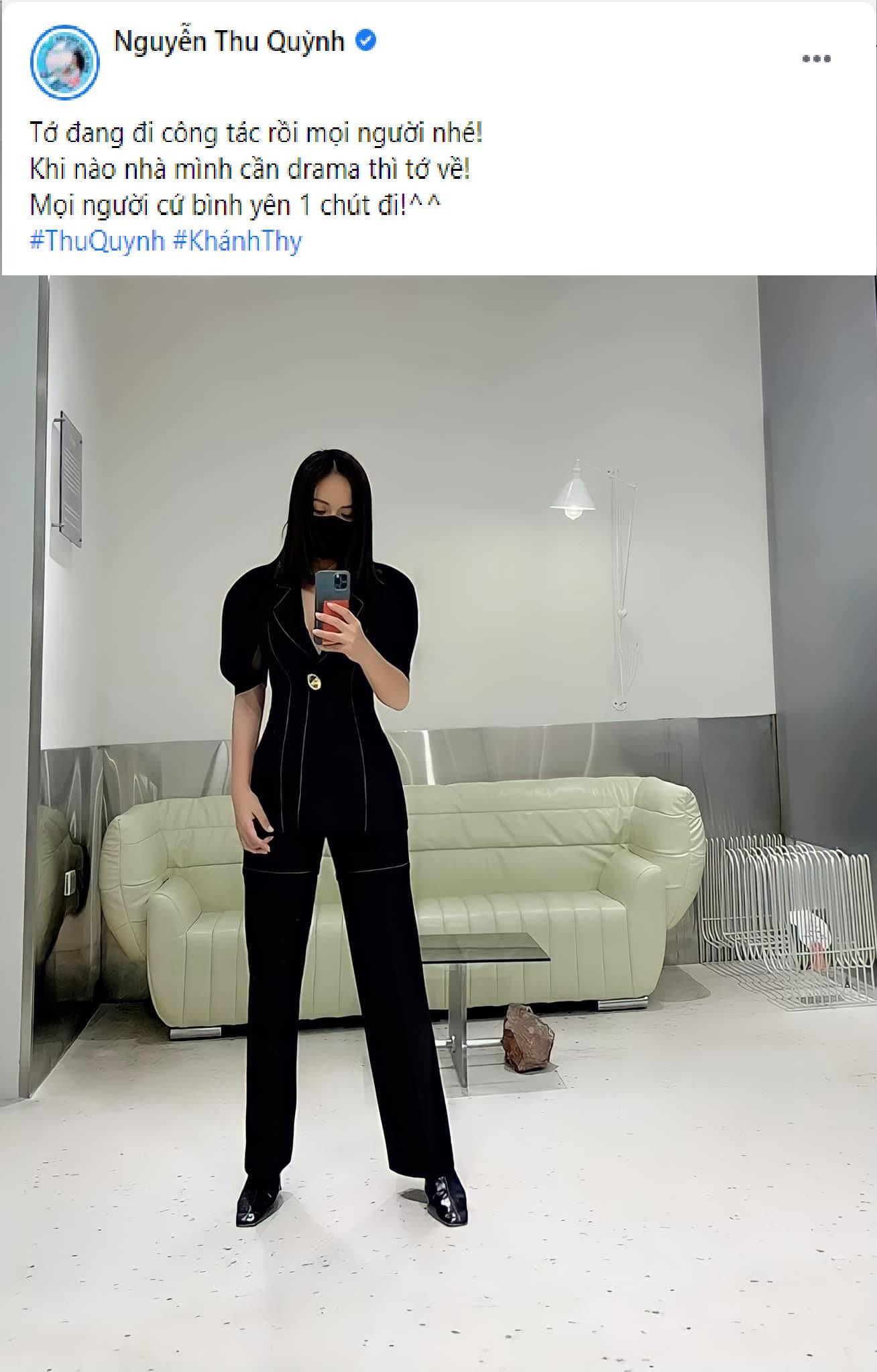 Thu Quỳnh hứa hẹn khi nào phim cần "sóng gió" thì Thy sẽ trở về. Thu Quỳnh hứa hẹn khi nào phim cần "sóng gió" thì Thy sẽ trở về.