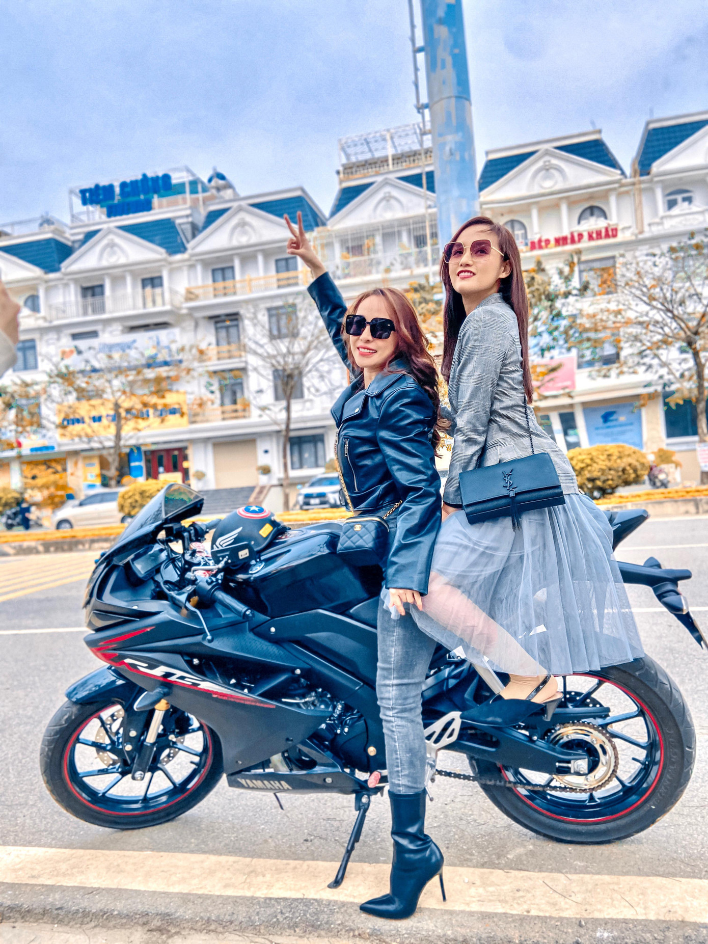 Quỳnh Nga với tạo hình cá tính trong phim mới.