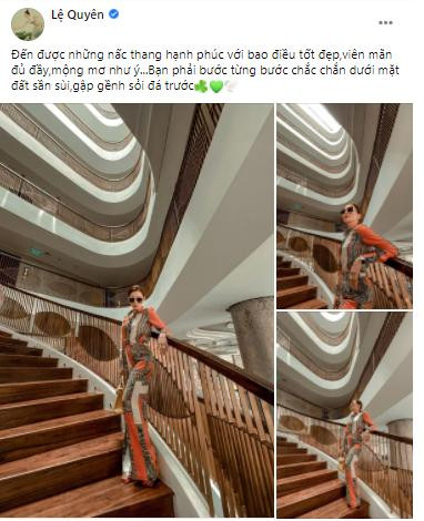 Lệ Quyên ăn mặc kín đáo nhưng vẫn sang chảnh trong bộ ảnh mới.