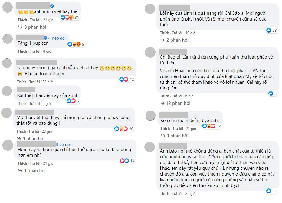 Bên cạnh những ý kiến đồng tình cũng có không ít những kiến phản bác lại nam diễn viên.