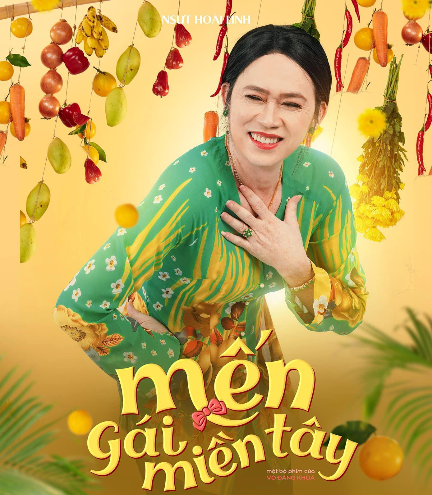 Hoài Linh trong phim "Mến gái miền Tây". Phim dự kiến ra rạp tháng 3.