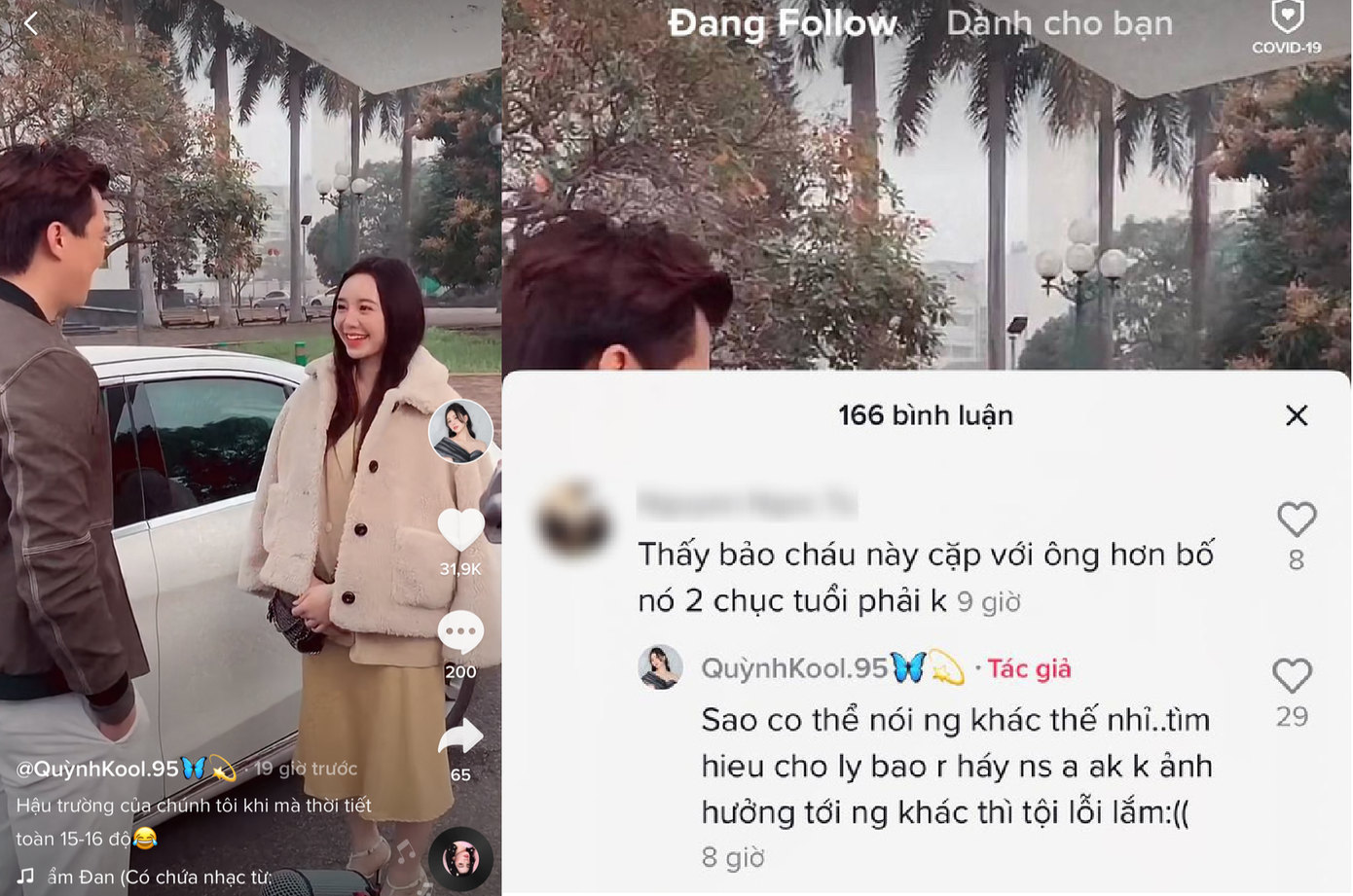 Quỳnh Kool đăng clip hậu trường phim cùng diễn viên Hà Việt Dũng và thẳn thắn đáp trả lại tin đồn. Quỳnh Kool đăng clip hậu trường phim cùng diễn viên Hà Việt Dũng và thẳn thắn đáp trả lại tin đồn.