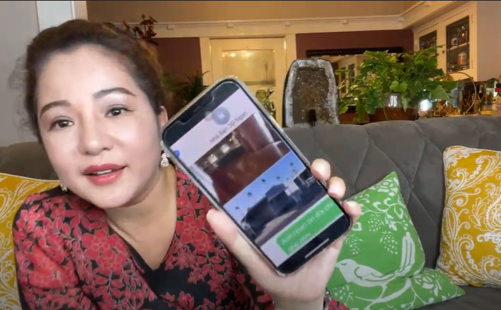 Thúy Nga cho biết, đây là kiểu nhà cô đã xem và định mua cho Kim Ngân vào nhiều tháng trước nhưng không thực hiện được.