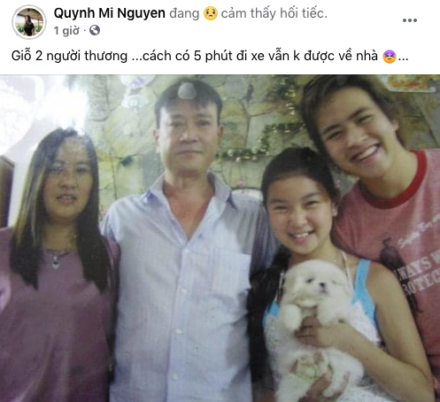 Quỳnh Mi xúc động chia sẻ lại hình ảnh chụp cùng Wanbi Tuấn Anh.