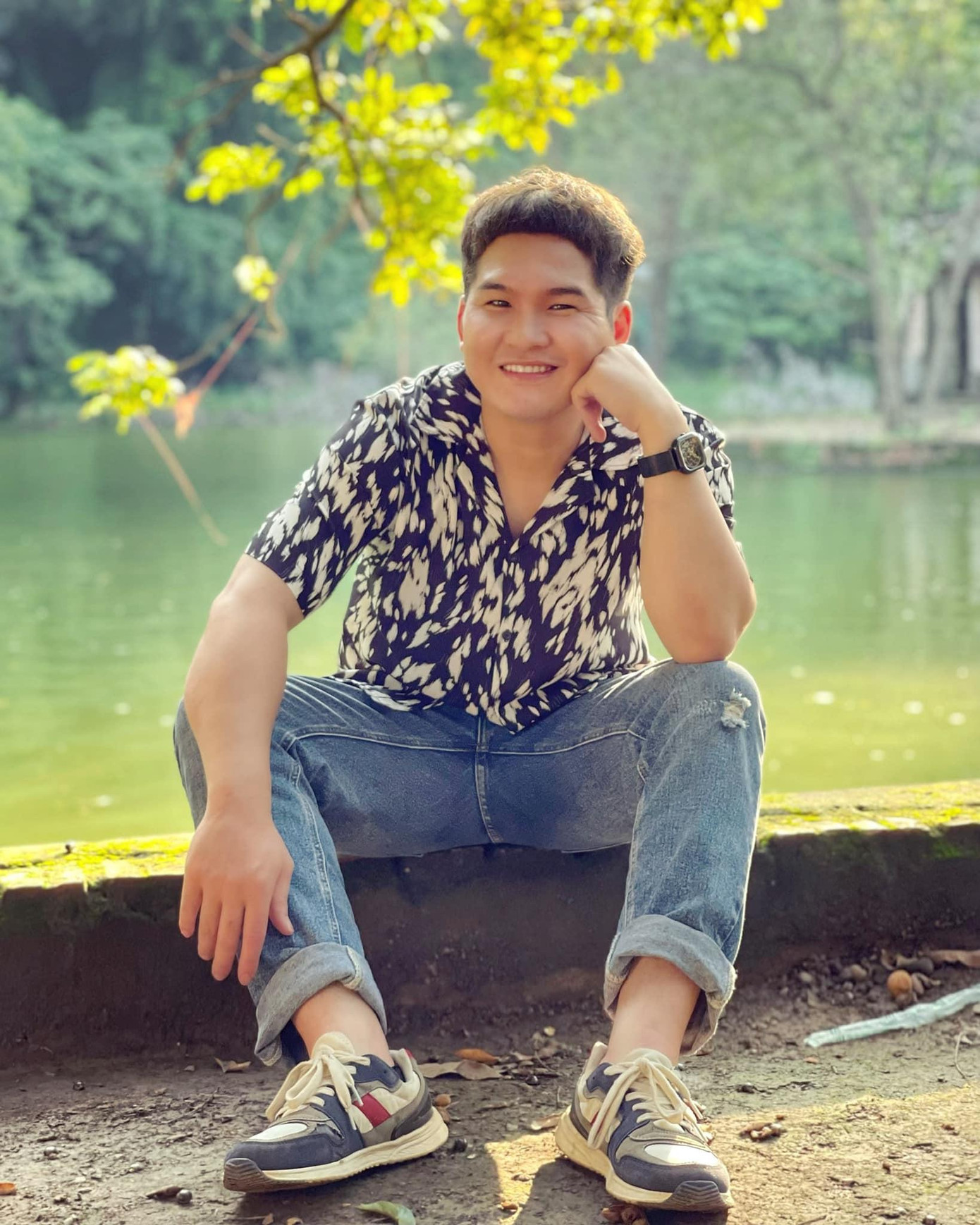 Diễn viên Đức Anh tiếp tục gây ấn tượng khi vào vai hài hước.