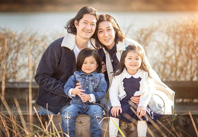 Gia đình nhỏ hạnh phúc của Chung Gia Hân.