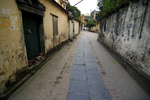 Nơi đây còn lưu giữ được nhiều nhà cổ, nét thanh bình ở một vùng quê Bắc Bộ