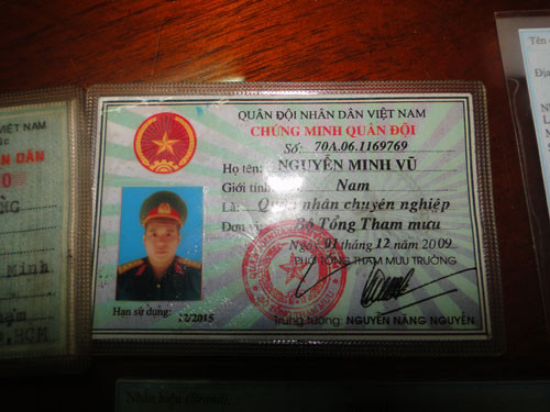 Giấy chứng minh quân đội