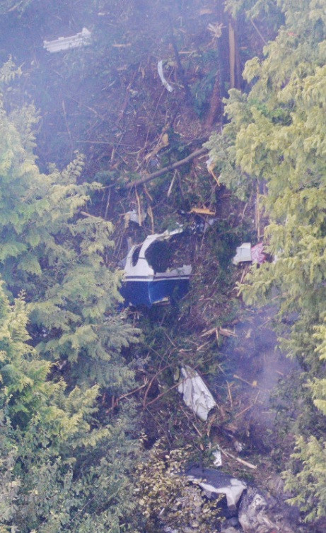 Máy bay lao xuống núi vỡ tan, một cặp vợ chồng thiệt mạng ảnh 1