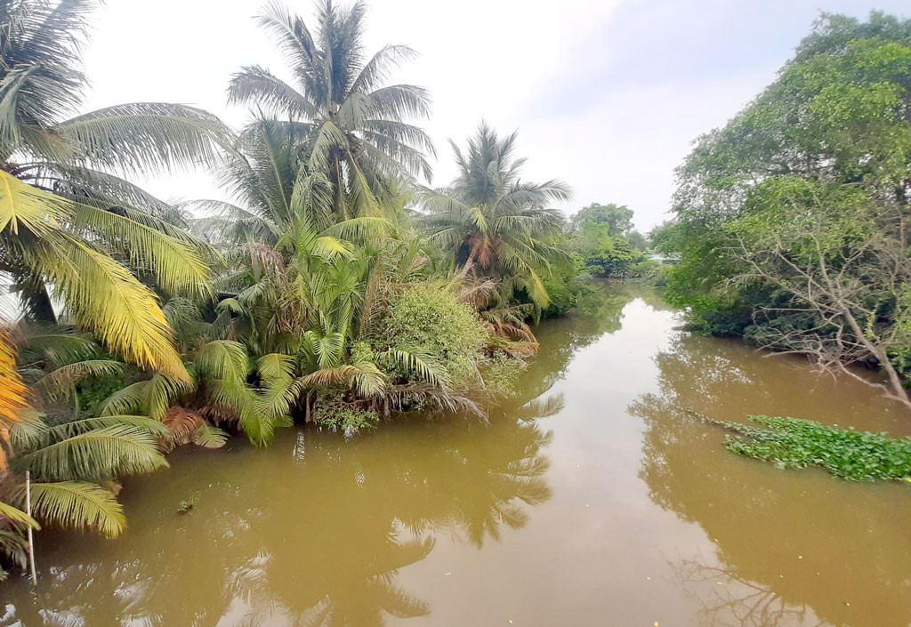 Kênh Ông Hóng nhìn từ phía cầu Bình Lãng, thuộc xã Bình Lãng, huyện Tân Trụ, tỉnh Long An. Kênh Ông Hóng nhìn từ phía cầu Bình Lãng, thuộc xã Bình Lãng, huyện Tân Trụ, tỉnh Long An.