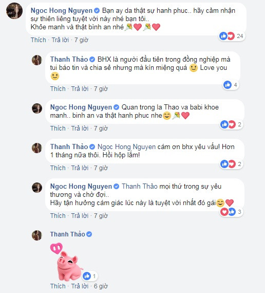 Thanh Thảo chia sẻ đang mang thai tuổi 41, loạt sao Việt chúc mừng ảnh 2