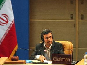 Tổng thống Iran Ahmadinejad Ảnh: TTXVN