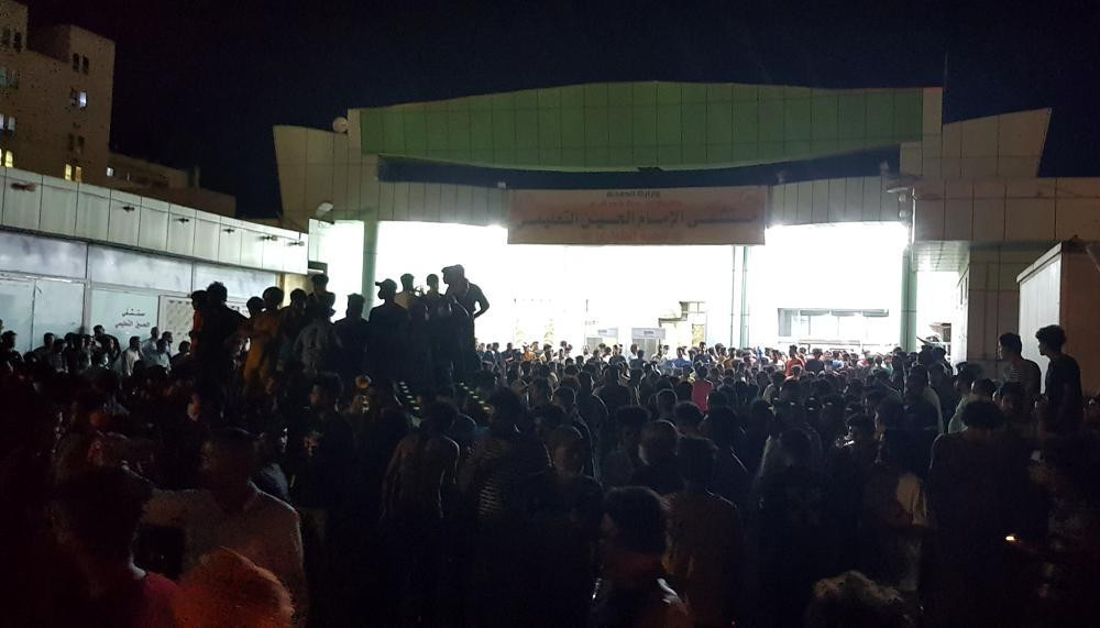 Khu điều trị bệnh nhân COVID-19 tại bệnh viện al-Hussein mới khai trương cách đây ba tháng, có 70 giường.