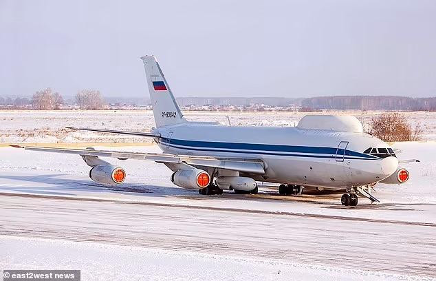 Máy bay Il-80. Ảnh: Daily Mail