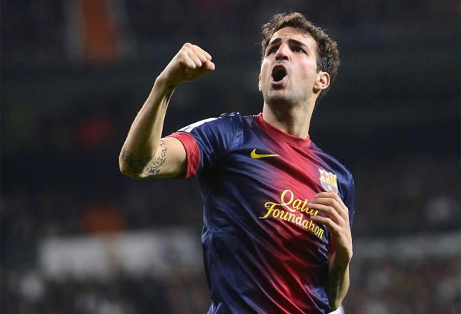 Fabregas đưa Barcelona vươn lên dẫn trước