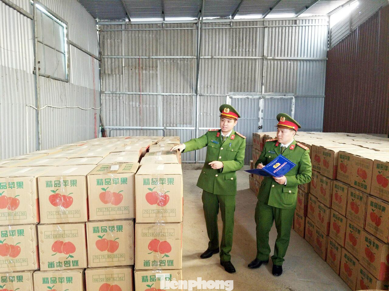 Số lượng gần 7 tấn pháo hoa nổ bị phát hiện.