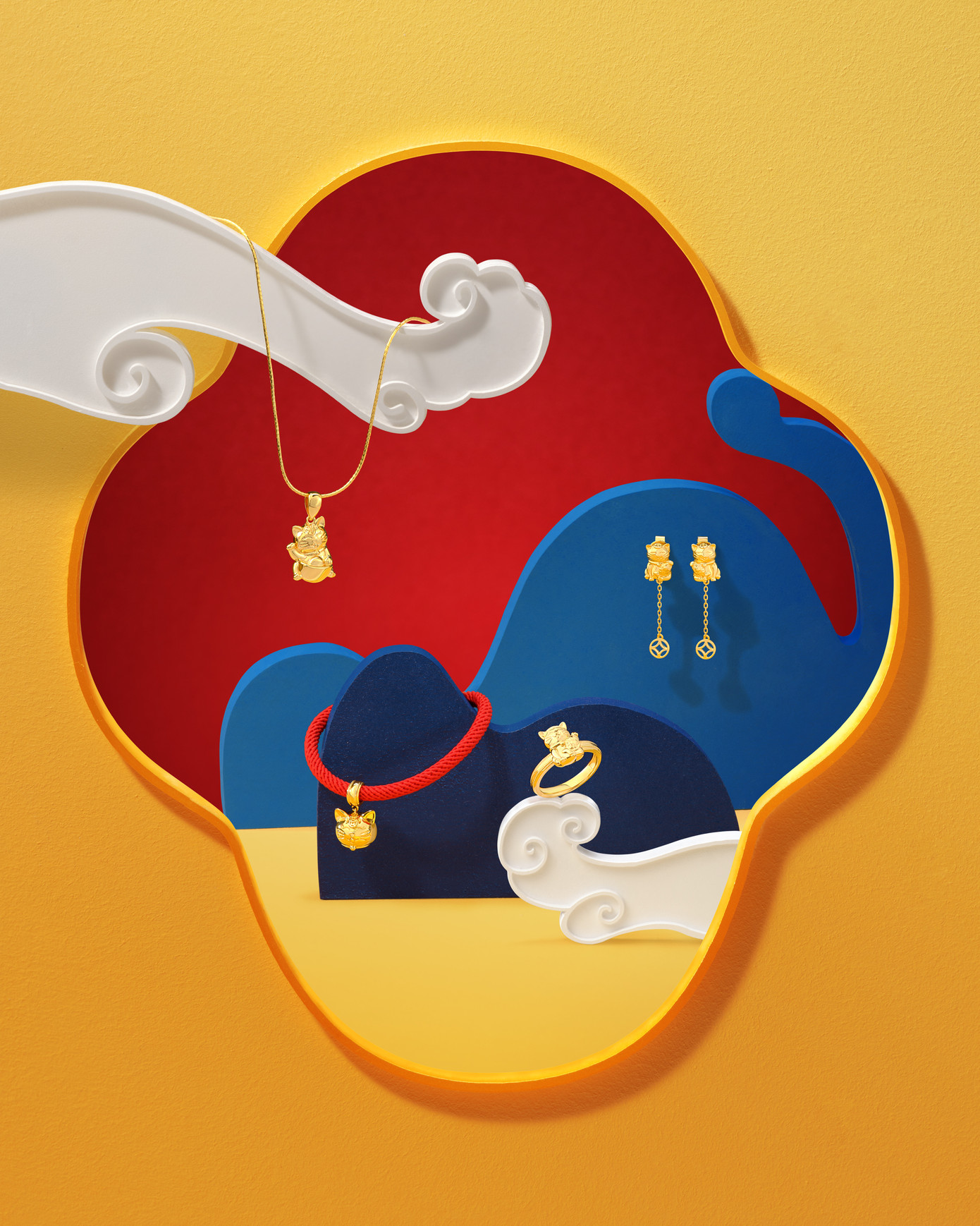 Trang sức Thần Tài Quý Mão của PNJ.