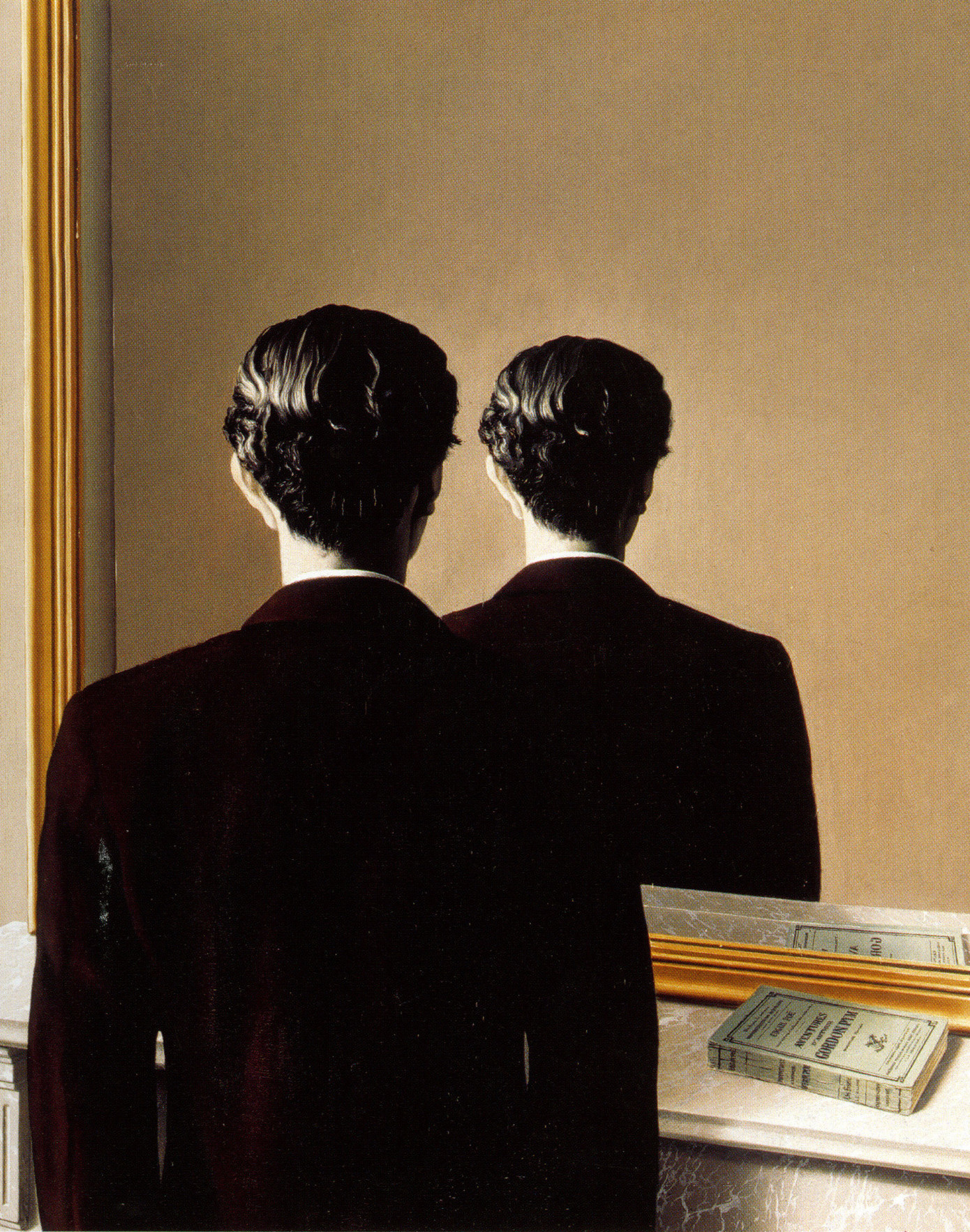 Tác phẩm Không dành cho việc tái sản xuất (Not to Be Reproduced) của René Magritte năm 1937