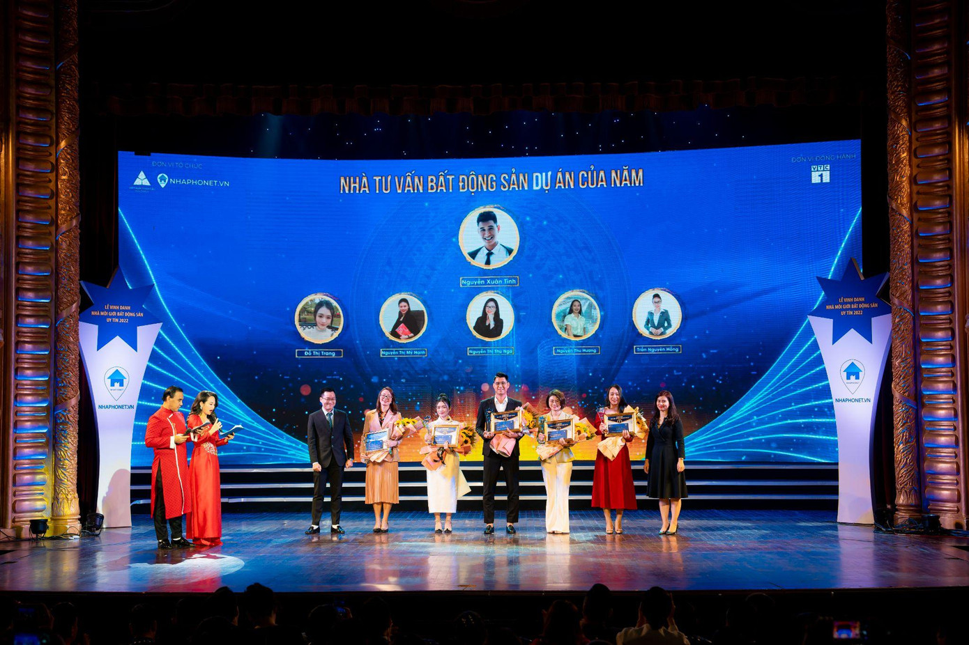 5 cá nhân xuất sắc được vinh danh tại hạng mục giải thưởng “Nhà môi giới bất động sản Dự án của năm”