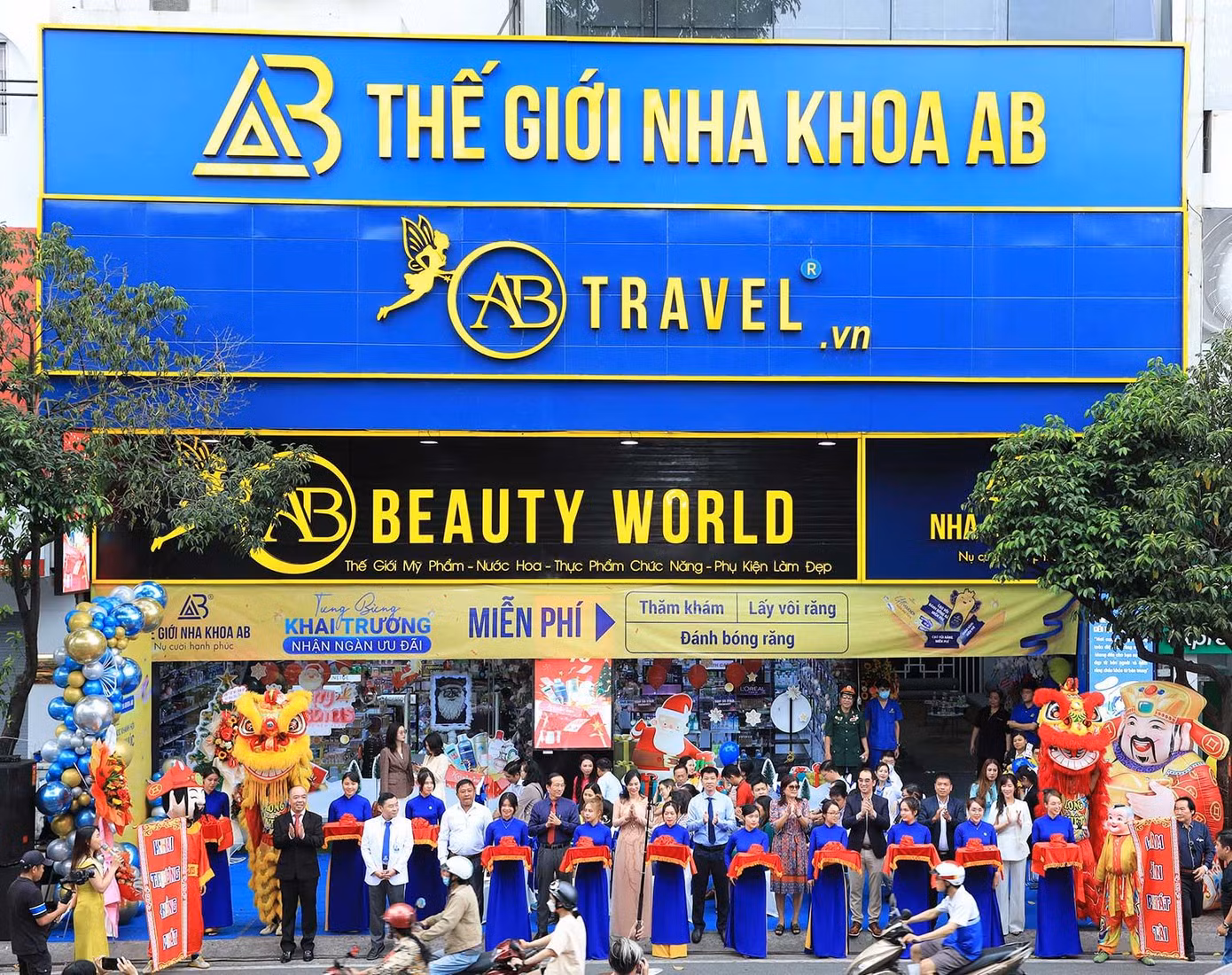 Thế Giới Nha Khoa AB liên tiếp khai trương 4 chi nhánh trong khu vực TP.HCM