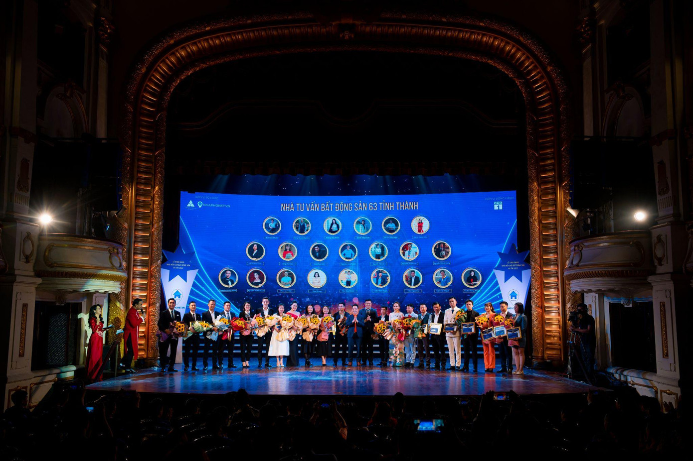 22 nhà môi giới xuất sắc nhất đến từ 63 tỉnh thành được vinh danh tại hạng mục “Nhà môi giới 63 tỉnh thành”