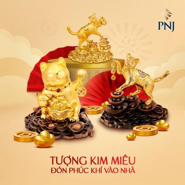 BST tượng Kim Miêu của PNJ mang ý nghĩa mang lại may mắn và tài lộc cho người sở hữu.