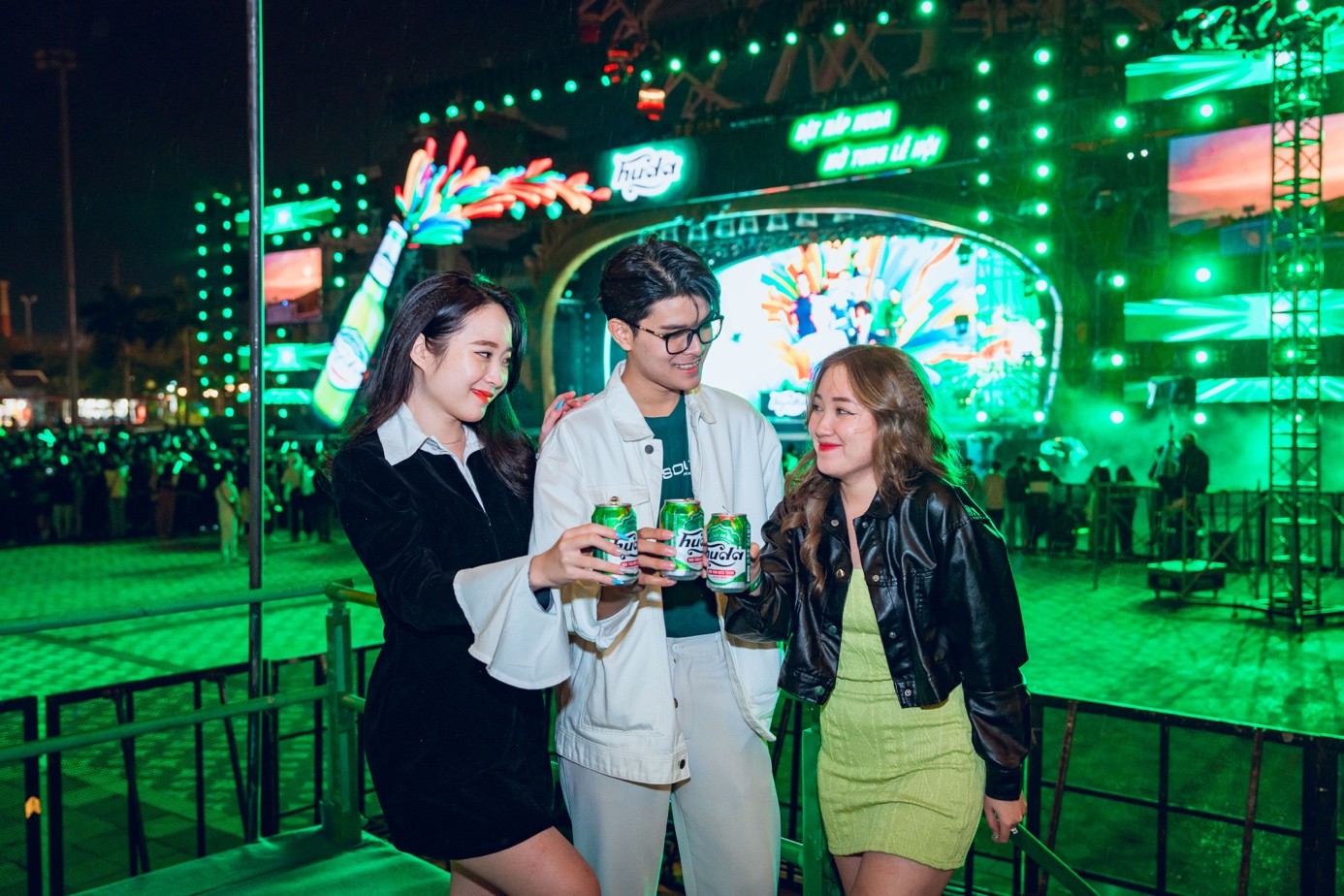 Huda Carnival là dịp để mọi người có thêm không gian vui chơi - giải trí bên bạn bè