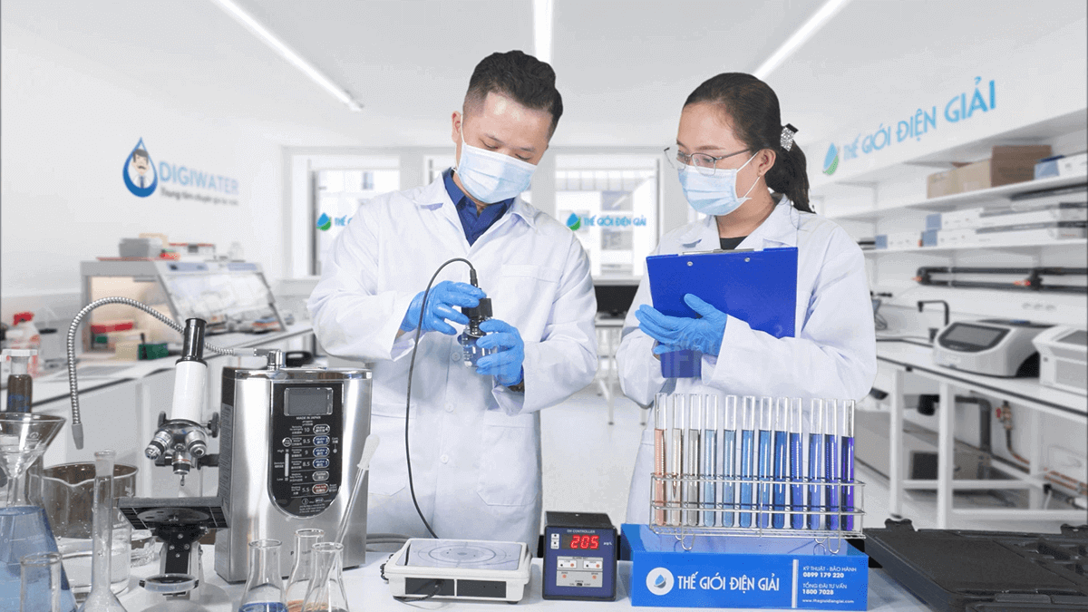 Xét nghiệm nước siêu tốc theo yêu cầu bởi Viện nghiên cứu và kiểm định nước Digiwater